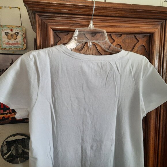 Nike 'JUST DO IT' Limited Edition Logo Short Sleeve Cotton Tee - White, Size S - Picture 8 of 15